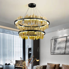 Load image into Gallery viewer, Ninda Tiered Round Chandelier
