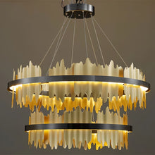 Cargar imagen en el visor de la galería, Ninda Tiered Round Chandelier
