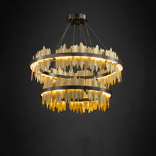 Load image into Gallery viewer, Ninda Tiered Round Chandelier
