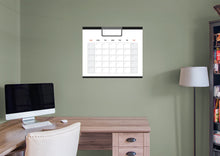 Carregar imagem no visualizador da galeria, Calendars: Contrasts Modern One Month Calendar Dry Erase - Removable Adhesive Decal
