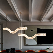 Load image into Gallery viewer, Noctis Alabaster Pendant Light
