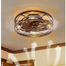 Cargar imagen en el visor de la galería, Oran Ceiling Light &amp; Invisible Fan
