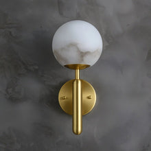 Carregar imagem no visualizador da galeria, Orbis Alabaster Wall Lamp
