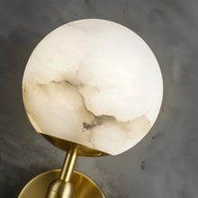 Cargar imagen en el visor de la galería, Orbis Alabaster Wall Lamp
