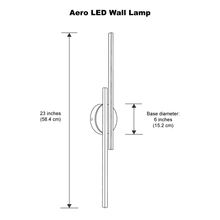 Cargar imagen en el visor de la galería, Aero LED Wall Lamp
