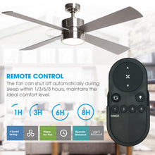 Carregar imagem no visualizador da galeria, Parrot Uncle 52&quot; Bucholz Industrial Downrod Mount Reversible Ceiling Fans with Integrated Lights and Remote Control
