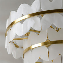 Load image into Gallery viewer, Patanga Alabaster Chandelier Light
