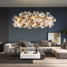 Load image into Gallery viewer, Petala Crystal Round Chandelier
