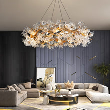 Load image into Gallery viewer, Petala Crystal Round Chandelier
