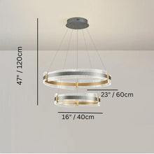 Cargar imagen en el visor de la galería, Phaethra Round Chandelier
