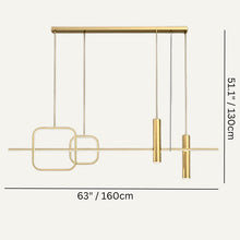 Carregar imagem no visualizador da galeria, Pharos Linear Chandelier
