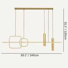 Carregar imagem no visualizador da galeria, Pharos Linear Chandelier
