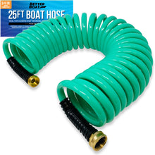 Cargar imagen en el visor de la galería, Boat Hose 15Ft, 25Ft and 50FT Self Coil Wash Down
