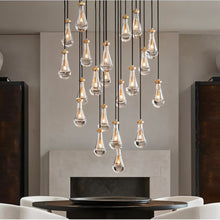 Load image into Gallery viewer, Pulcher Glass Tears Chandelier
