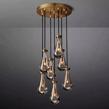 Cargar imagen en el visor de la galería, Pulcher Glass Tears Chandelier
