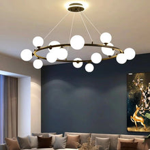 Carregar imagem no visualizador da galeria, Qilak Round Chandelier
