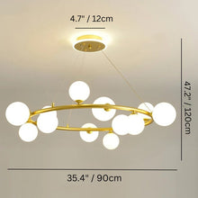 Cargar imagen en el visor de la galería, Qilak Round Chandelier
