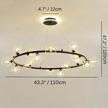 Carregar imagem no visualizador da galeria, Qilak Round Chandelier
