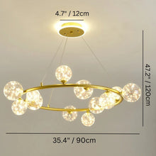 Carregar imagem no visualizador da galeria, Qilak Round Chandelier
