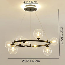 Carregar imagem no visualizador da galeria, Qilak Round Chandelier
