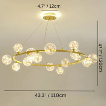 Carregar imagem no visualizador da galeria, Qilak Round Chandelier
