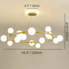 Cargar imagen en el visor de la galería, Qilak Round Chandelier
