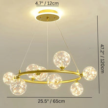 Carregar imagem no visualizador da galeria, Qilak Round Chandelier
