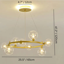 Carregar imagem no visualizador da galeria, Qilak Round Chandelier
