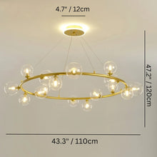 Carregar imagem no visualizador da galeria, Qilak Round Chandelier
