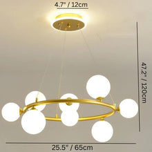 Carregar imagem no visualizador da galeria, Qilak Round Chandelier
