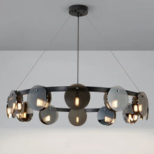 Carregar imagem no visualizador da galeria, Rae Round Chandelier
