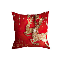 Load image into Gallery viewer, Red Christmas Cushion Covers
