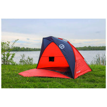 Carregar imagem no visualizador da galeria, Tahoe Gear Cruz Bay Summer Sun Shelter and Beach Shade Tent Canopy - Coral Red
