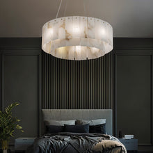 Carregar imagem no visualizador da galeria, Regalis Alabaster Chandelier Light
