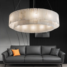 Load image into Gallery viewer, Regalis Alabaster Chandelier Light
