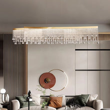 Carregar imagem no visualizador da galeria, Rexana Crystal Linear Chandelier
