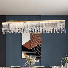 Cargar imagen en el visor de la galería, Rexana Crystal Linear Chandelier
