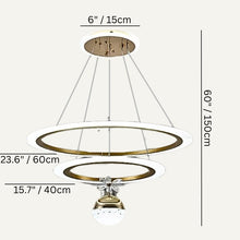 Cargar imagen en el visor de la galería, Rurik Round Chandelier
