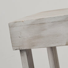 Carregar imagem no visualizador da galeria, Rustic Wood Square Side Table with Shelf
