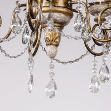 Carregar imagem no visualizador da galeria, Samiyah 5-Light Rustic Gold Crystal Chandelier
