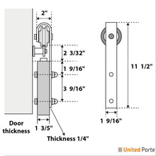 Cargar imagen en el visor de la galería, Sartodoor Rails - Hardware
