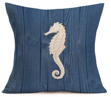 Load image into Gallery viewer, Blue Ocean Cushion Covers
