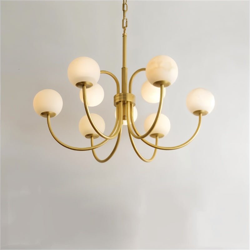 Sefet Alabaster Chandelier Light