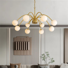 Load image into Gallery viewer, Sefet Alabaster Chandelier Light
