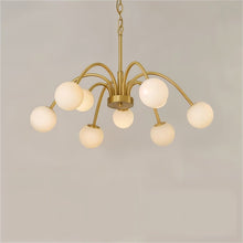 Load image into Gallery viewer, Sefet Alabaster Chandelier Light
