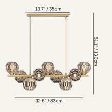 Cargar imagen en el visor de la galería, Serenity Linear Chandelier
