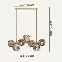 Cargar imagen en el visor de la galería, Serenity Linear Chandelier
