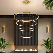 Carregar imagem no visualizador da galeria, Shalom Round Chandelier
