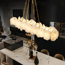 Carregar imagem no visualizador da galeria, Shatkon Alabaster Chandelier Light
