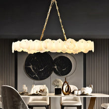 Carregar imagem no visualizador da galeria, Shatkon Alabaster Chandelier Light
